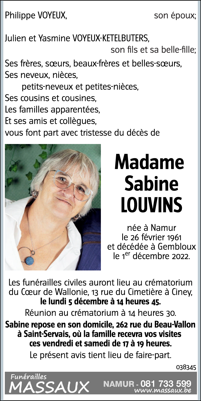 Sabine LOUVINS