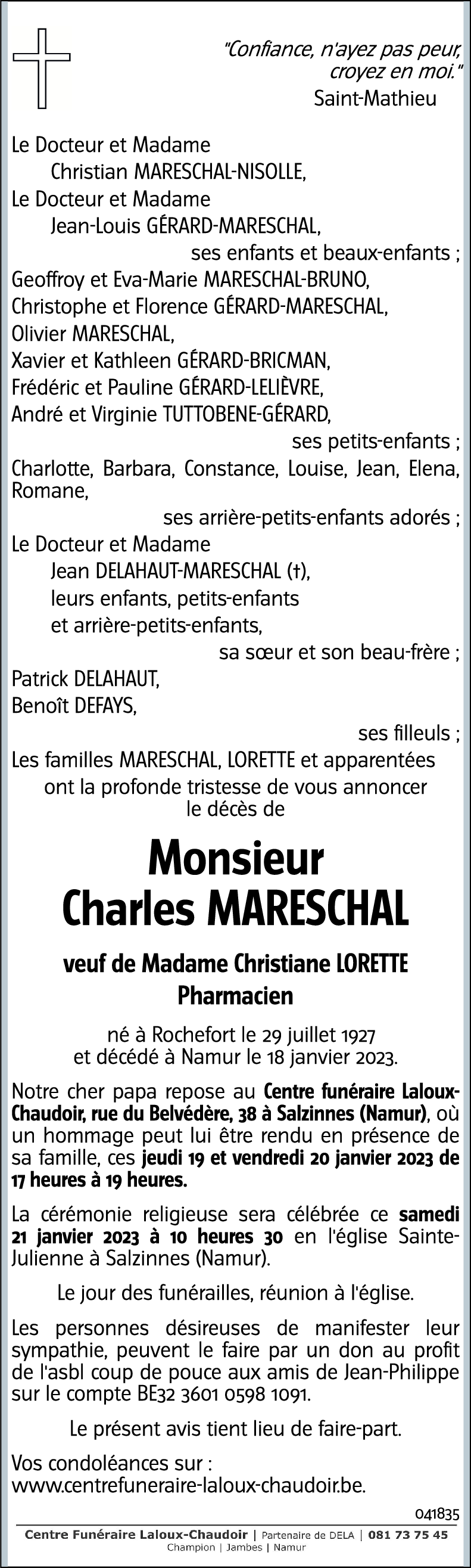 Charles MARESCHAL