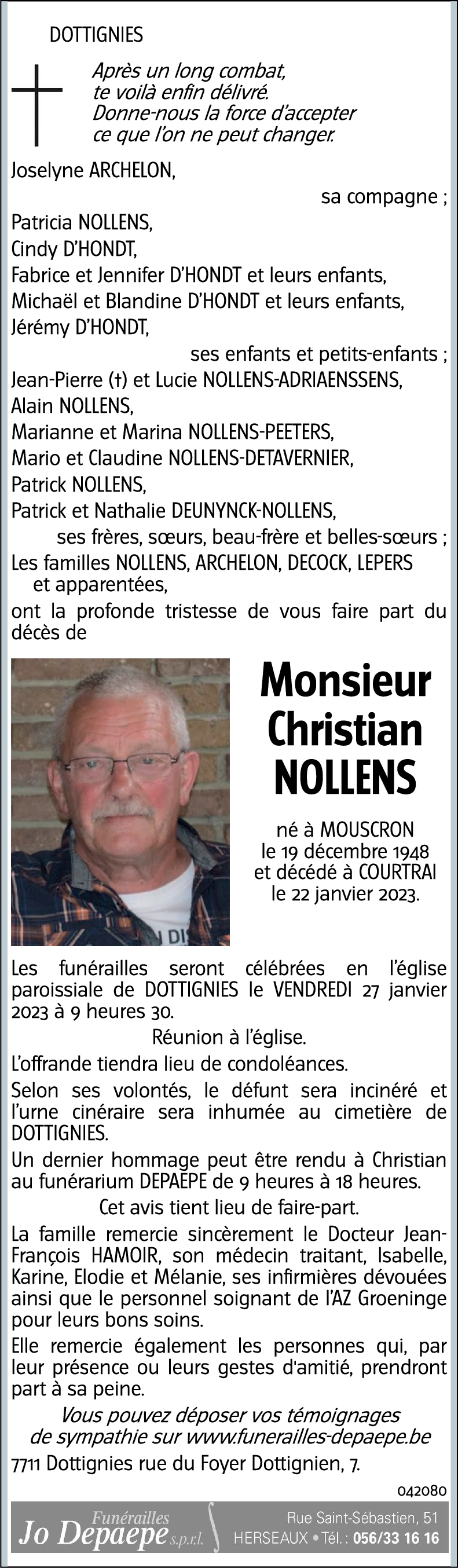 Christian NOLLENS