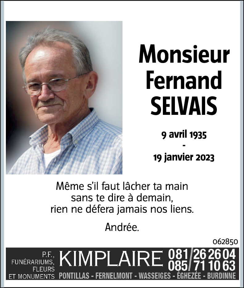 Fernand SELVAIS