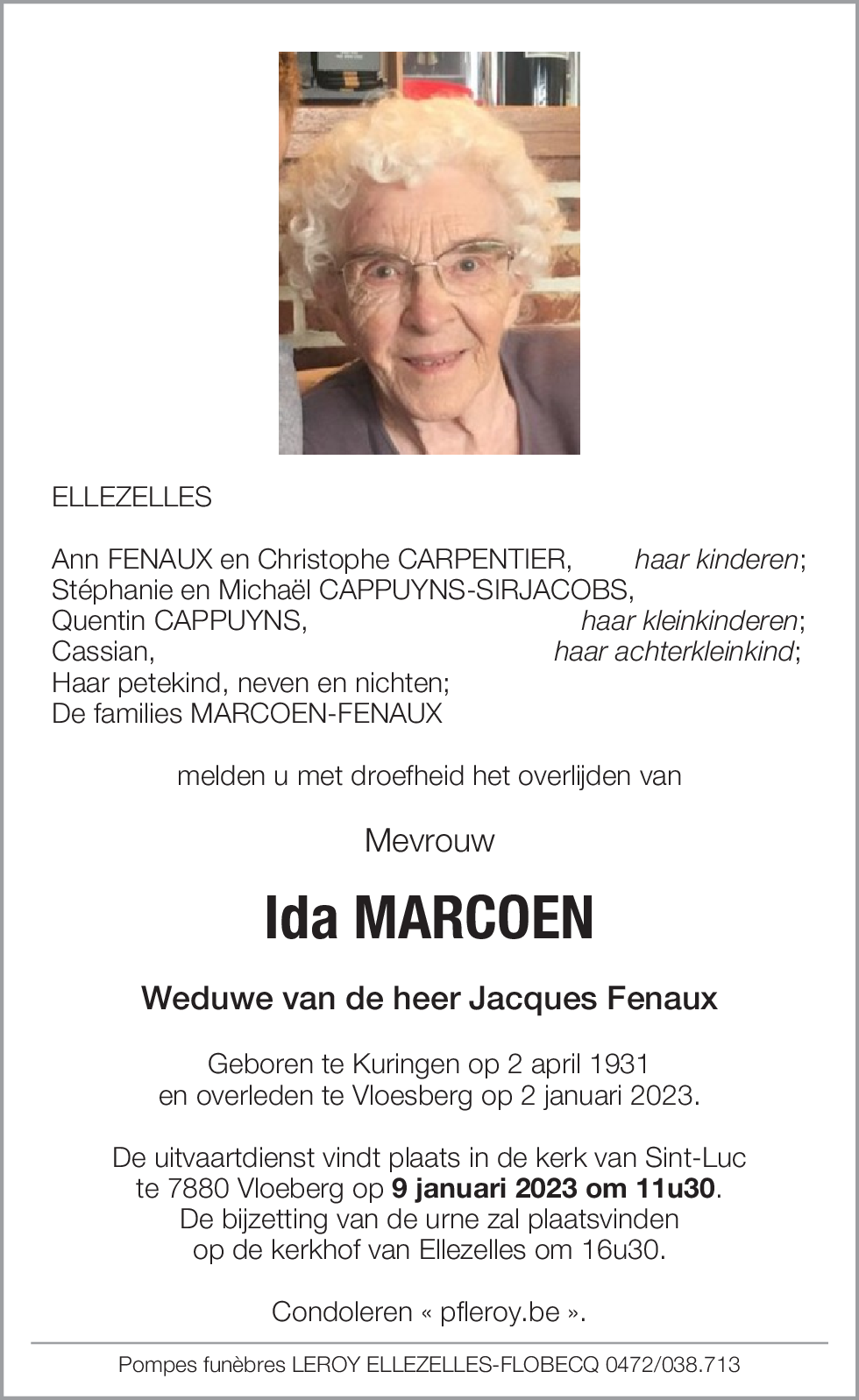 IDA MARCOEN