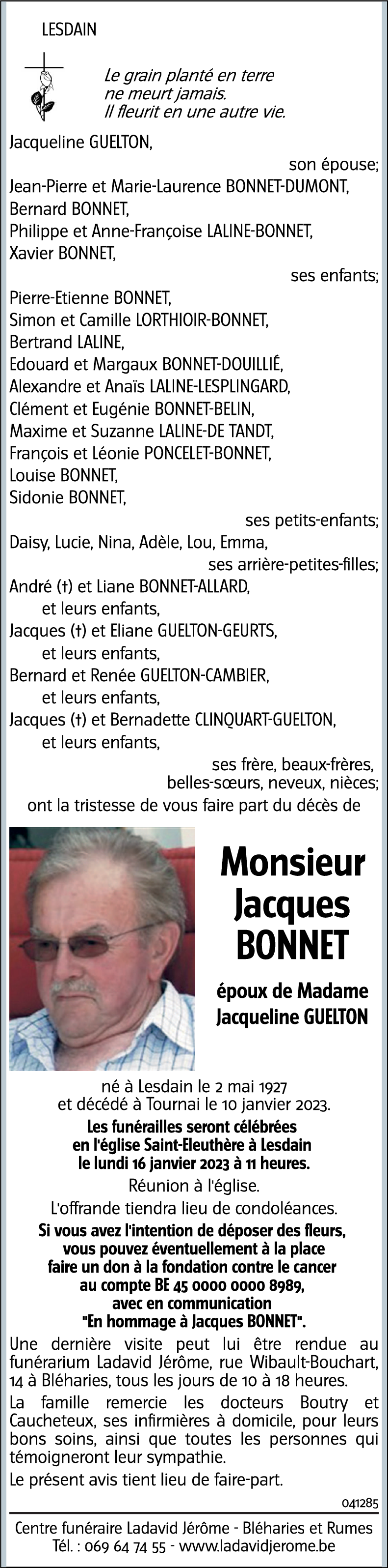 Jacques BONNET