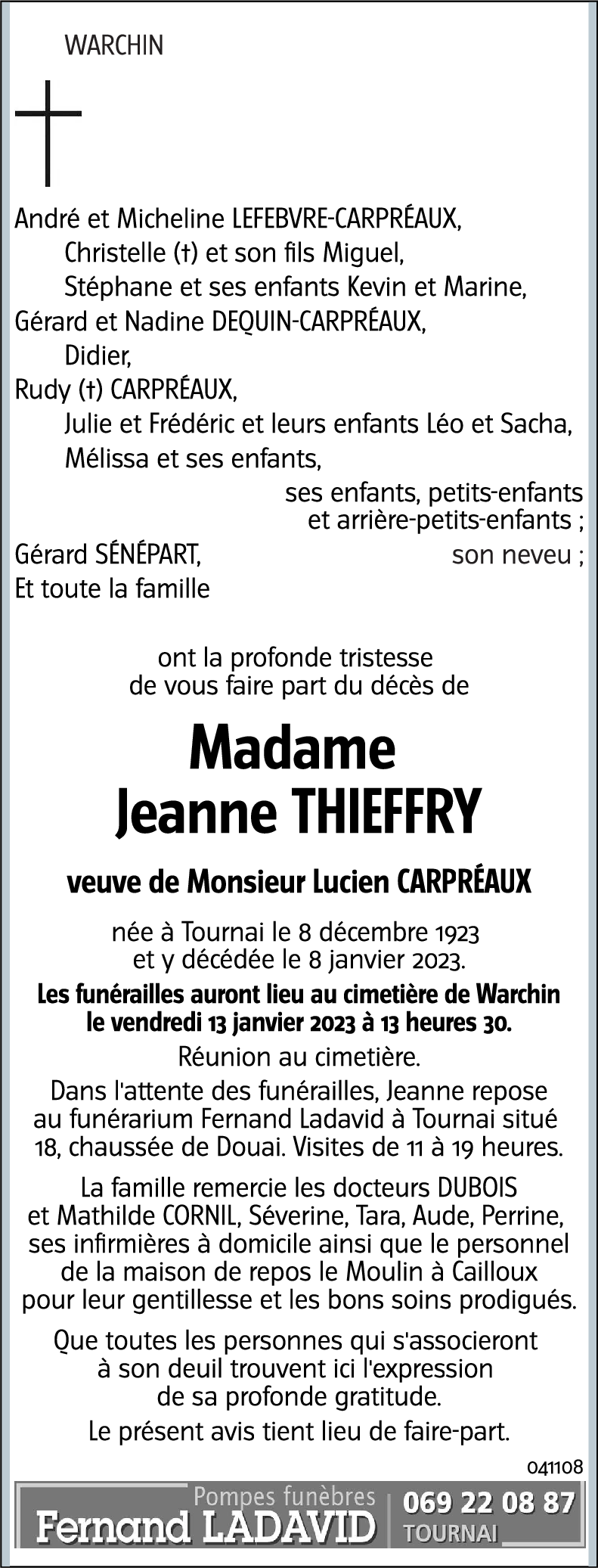 Jeanne THIEFFRY