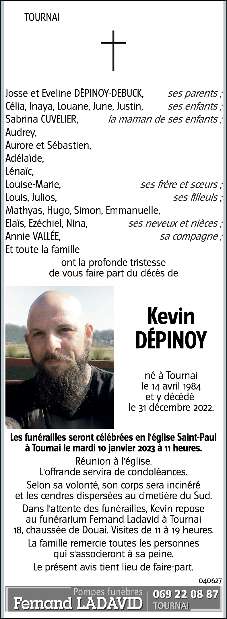 Kevin DÉPINOY