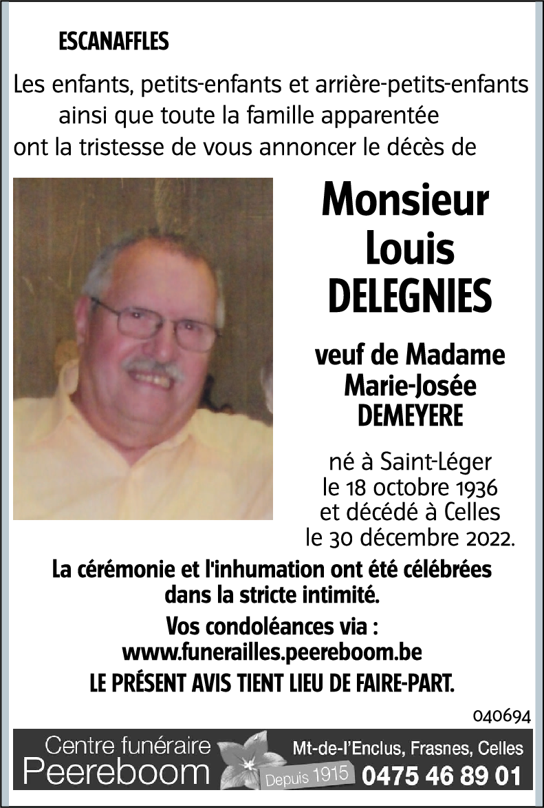 Louis DELEGNIES