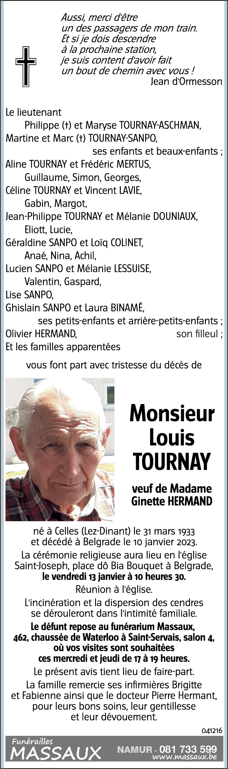 Louis TOURNAY