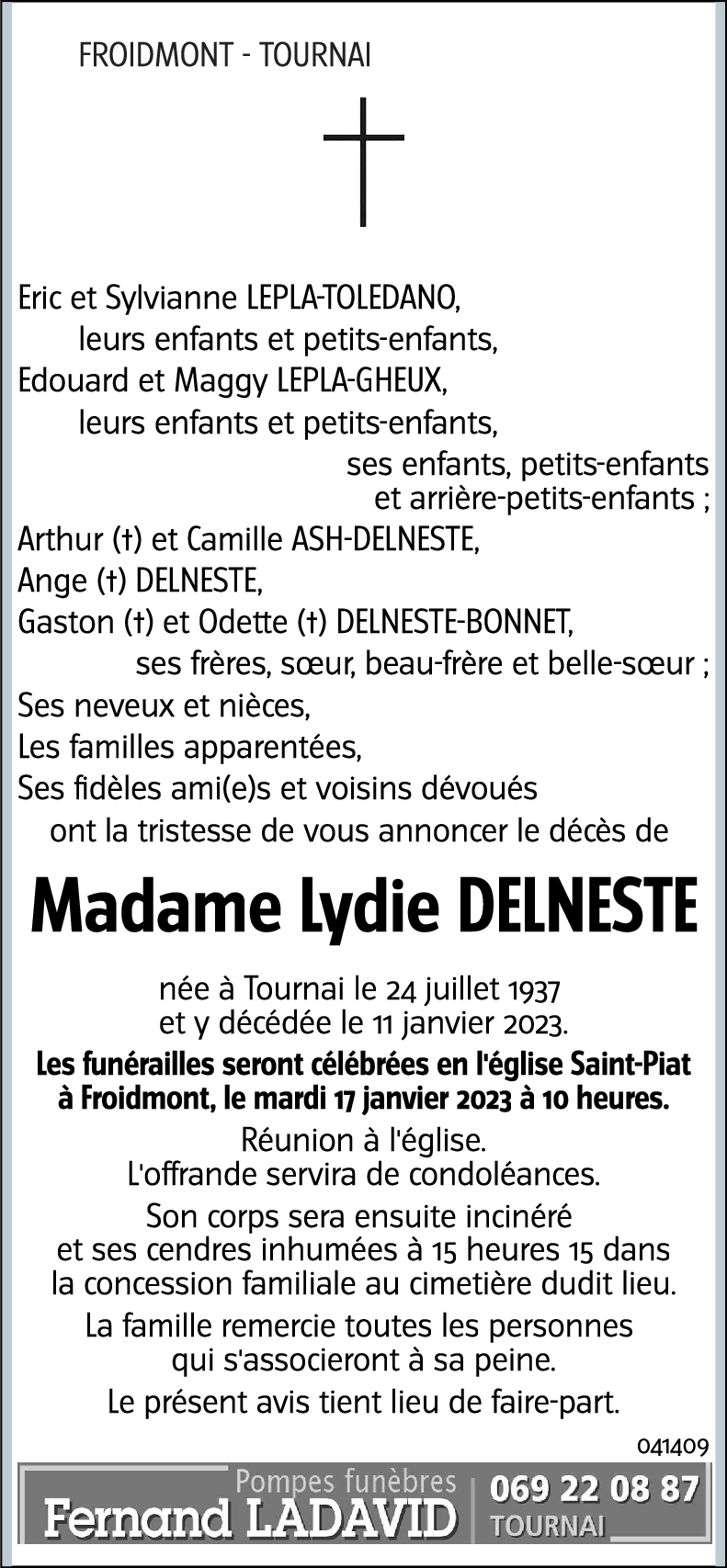 Lydie DELNESTE