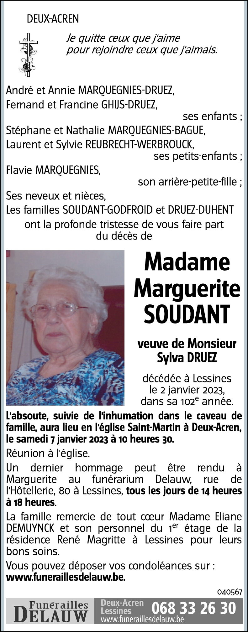 Marguerite SOUDANT