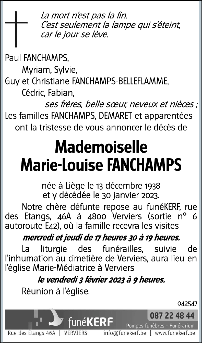 Marie-Louise FANCHAMPS