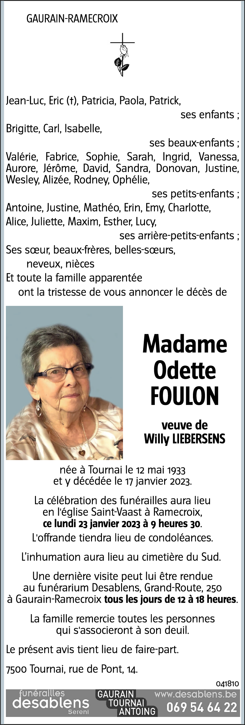 Ofdette FOULON