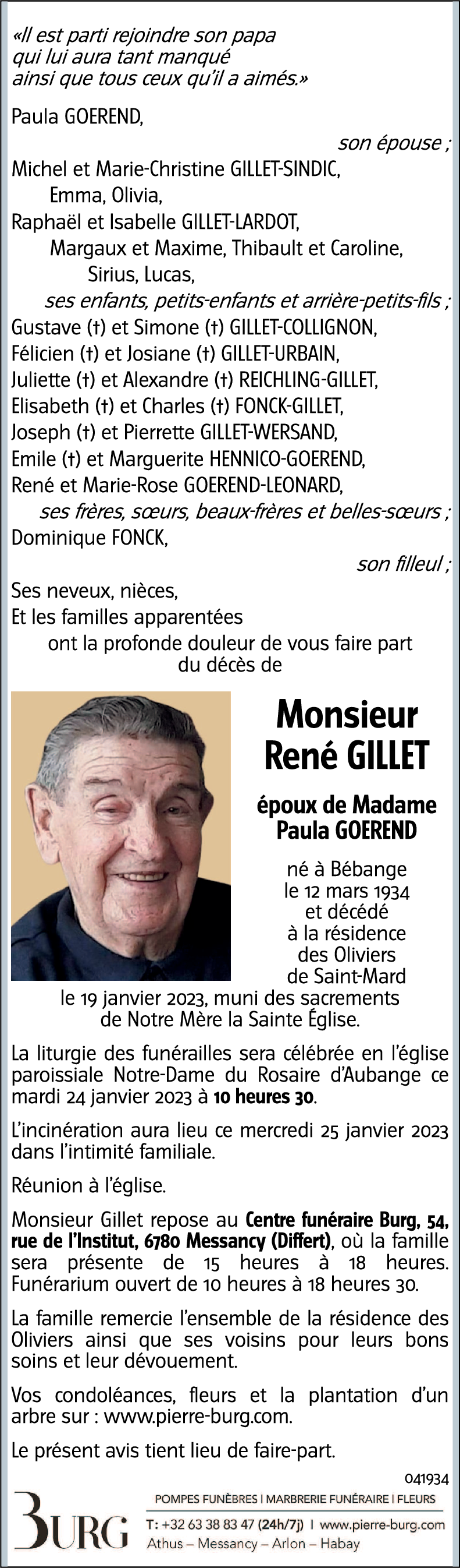 René GILLET