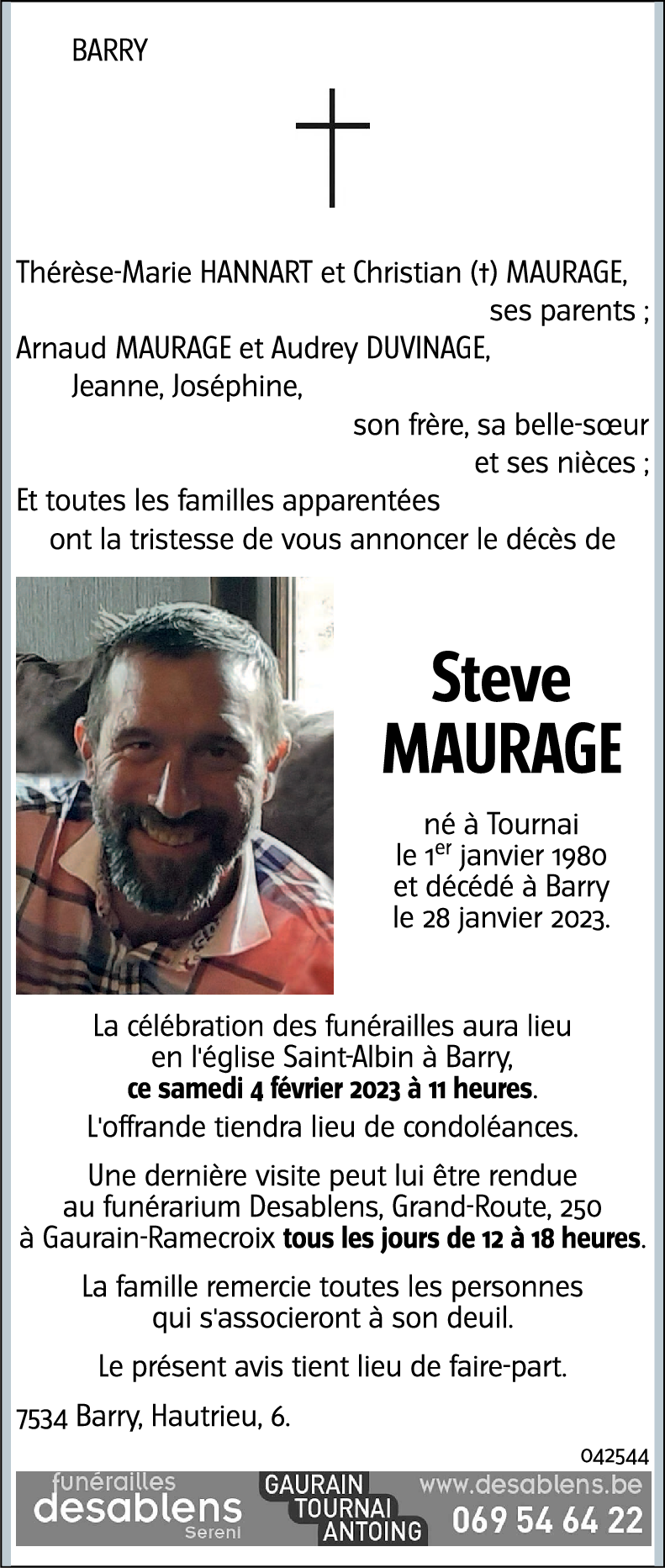 Steve MAURAGE