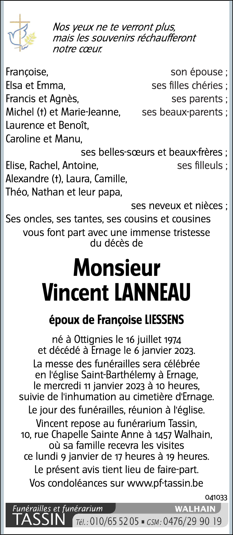 Vincnet Lanneau