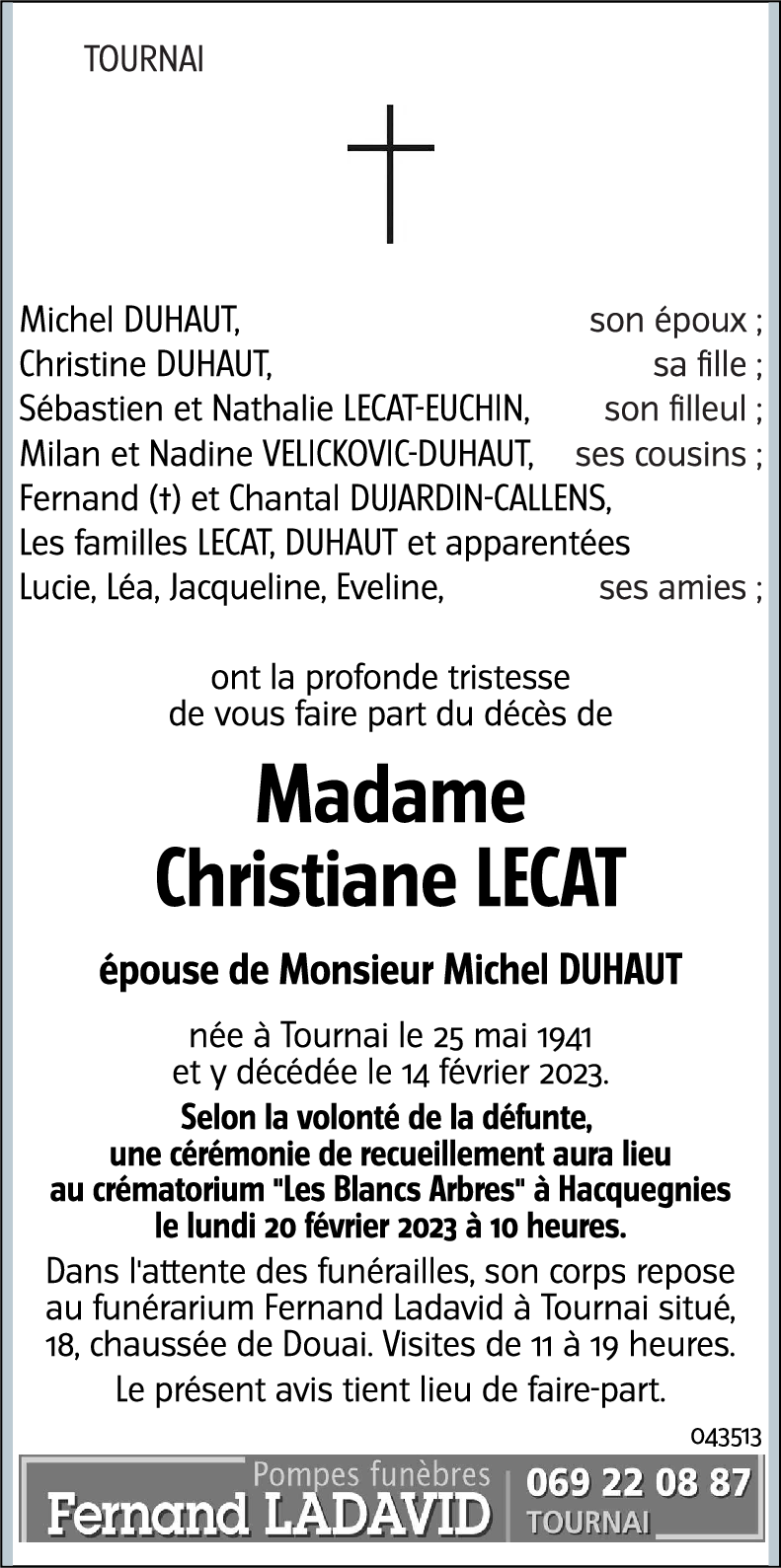 Christiane LECAT