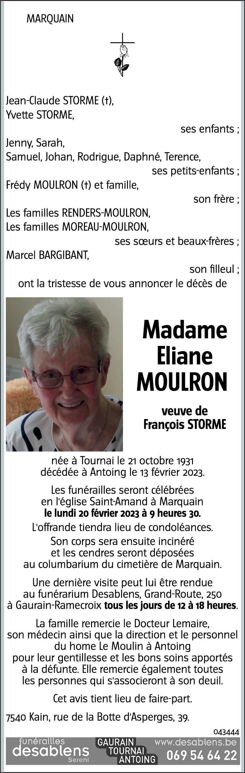 Eliane MOULRON