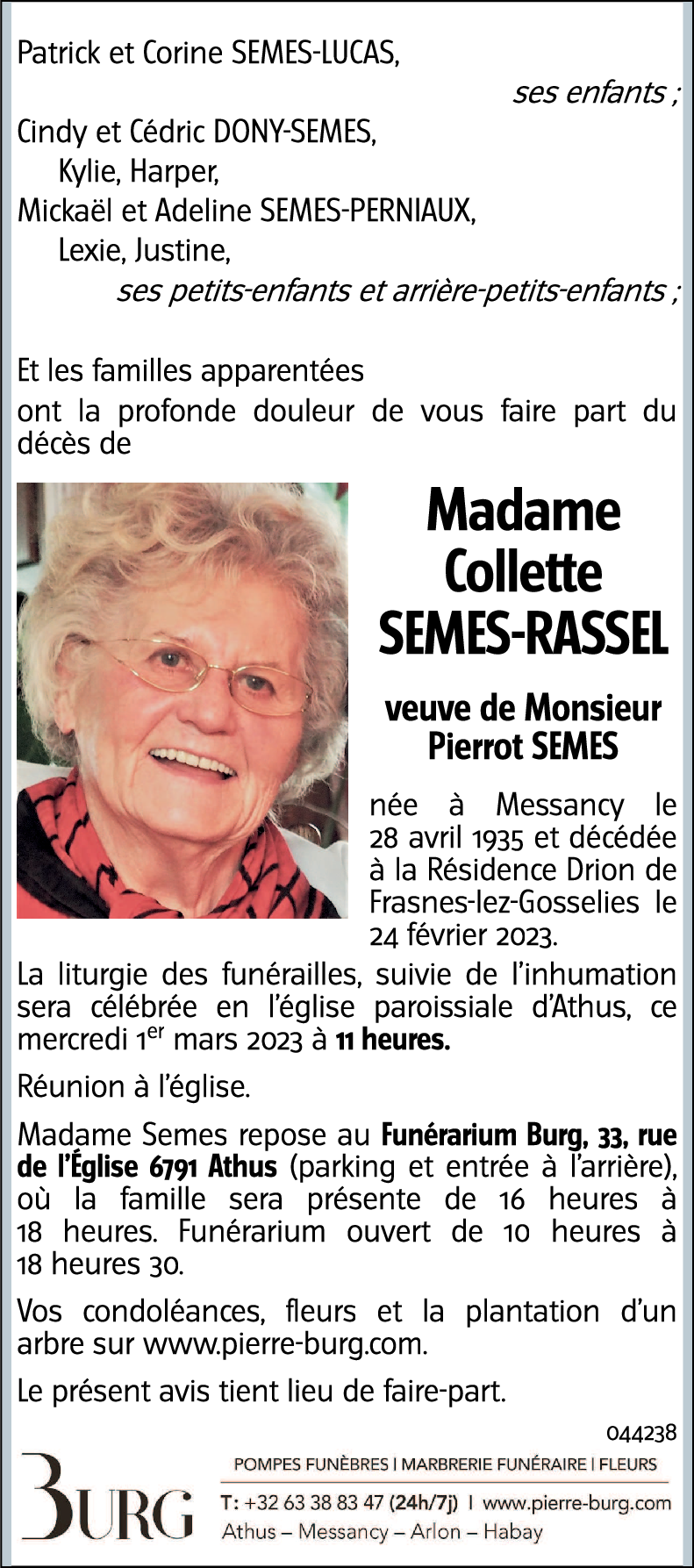 Collette SEMES-RASSEL