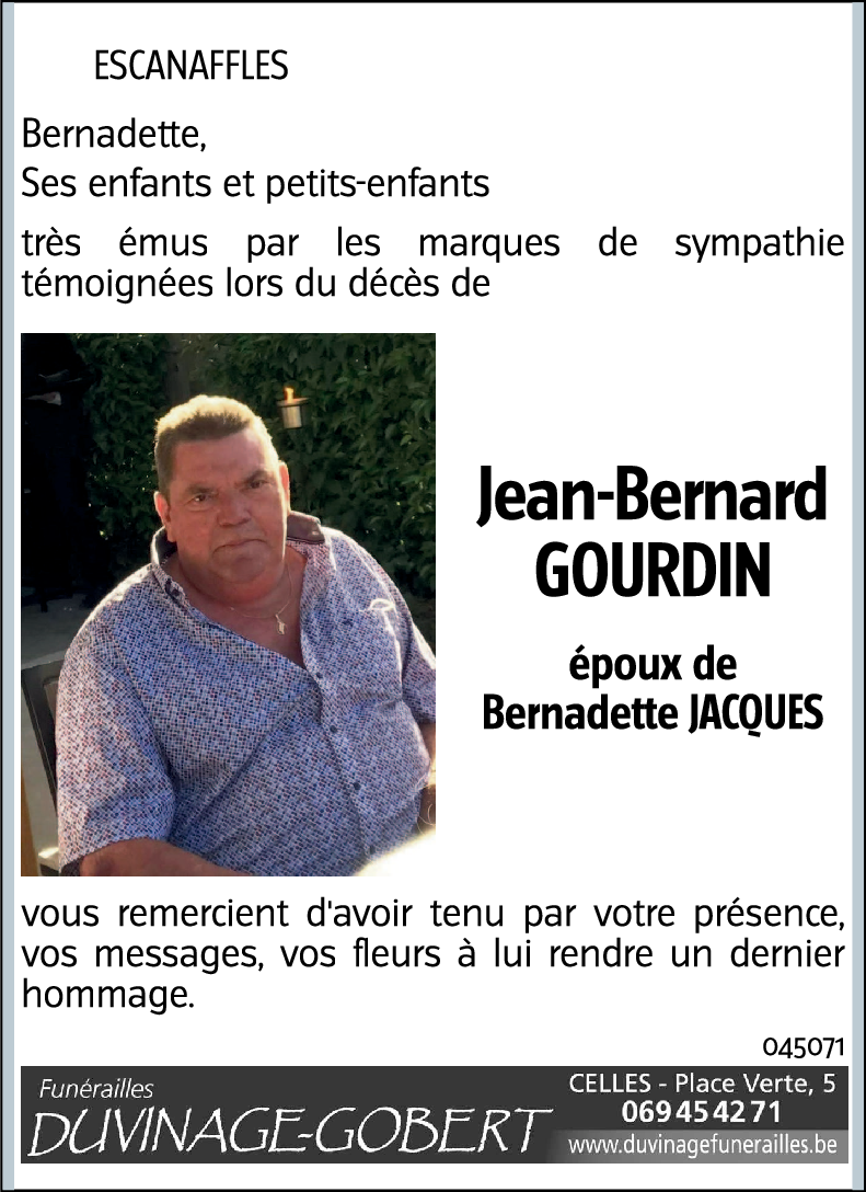 Jean-Bernard GOURDIN