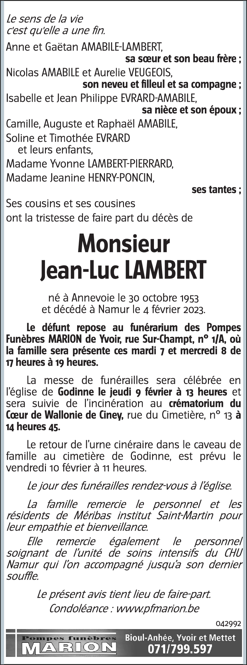 Jean-Luc LAMBERT