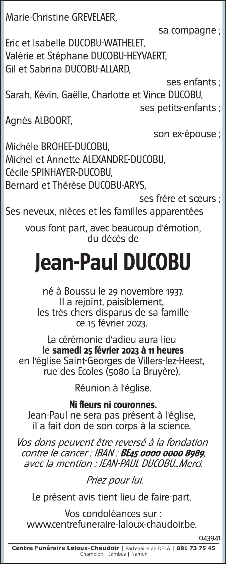 Jean-Paul DUCOBU