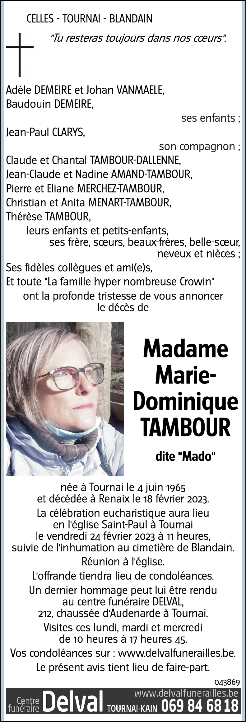 Marie-Dominique TAMBOUR