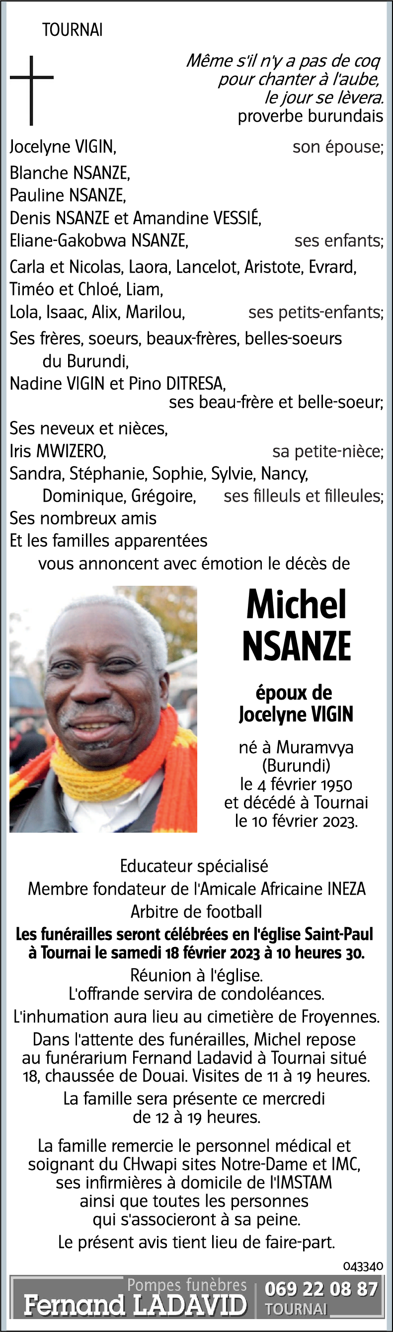 Michel NSANZE