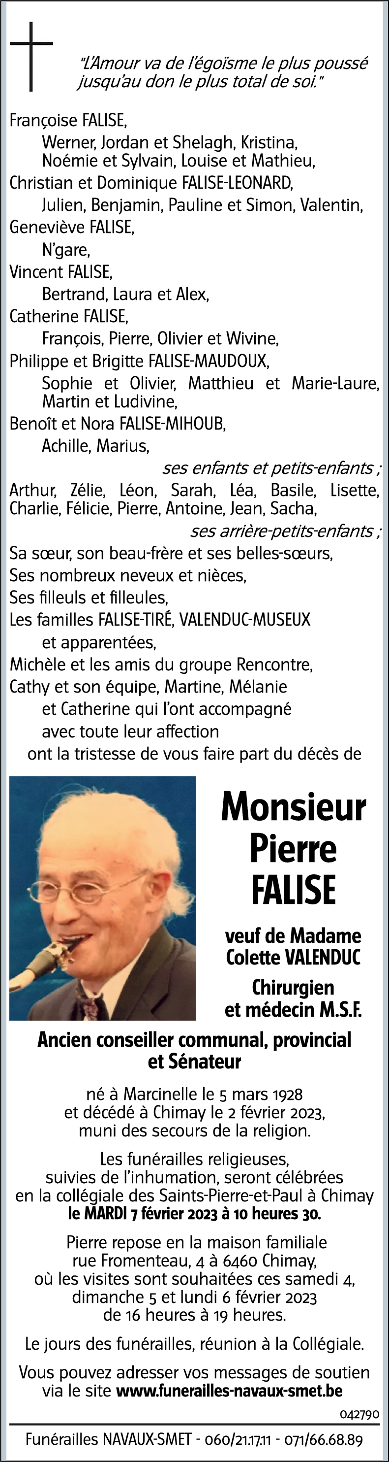 Pierre FALISE
