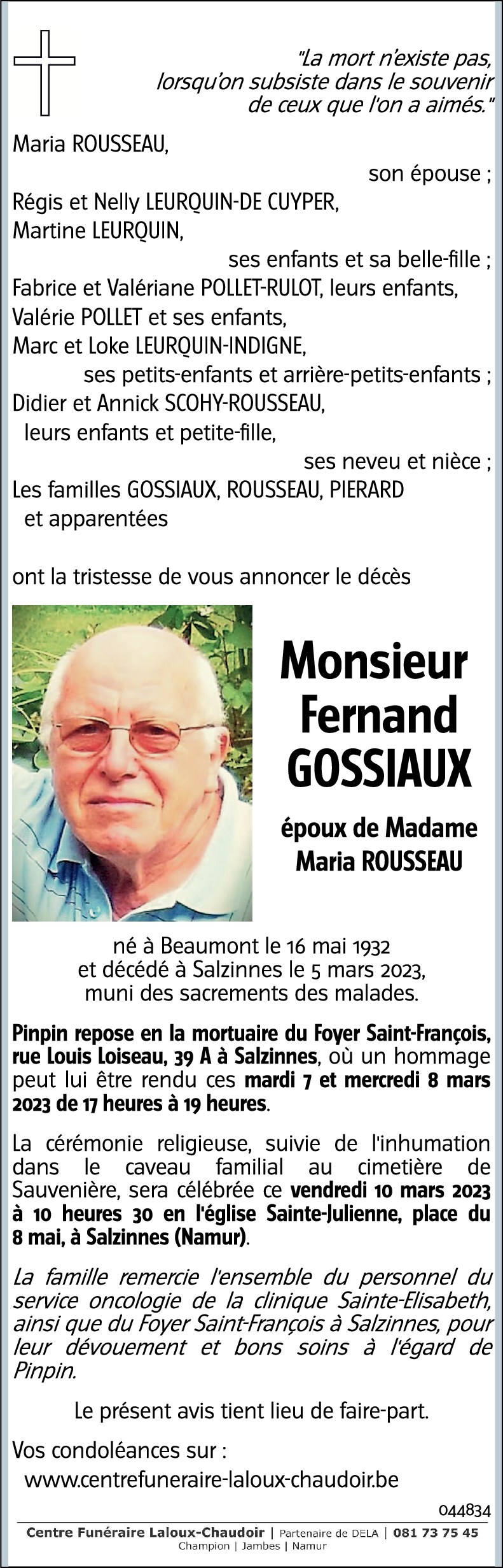 Fernand GOSSIAUX