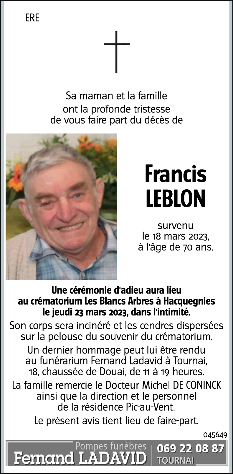 Francis LEBLON