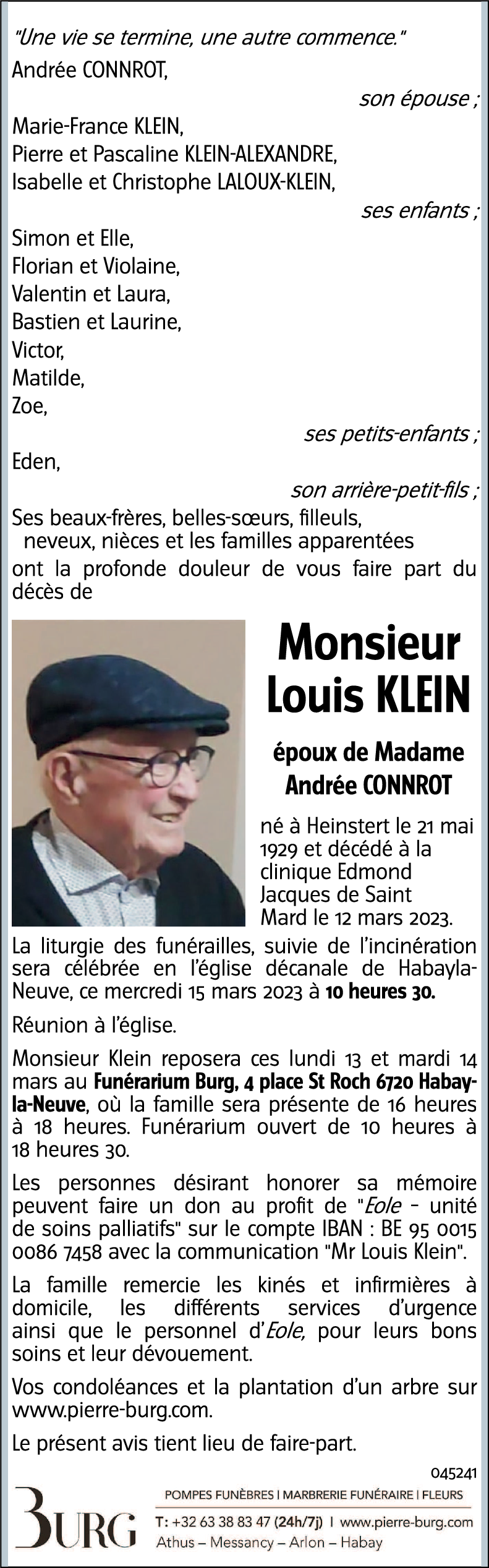 Louis KLEIN