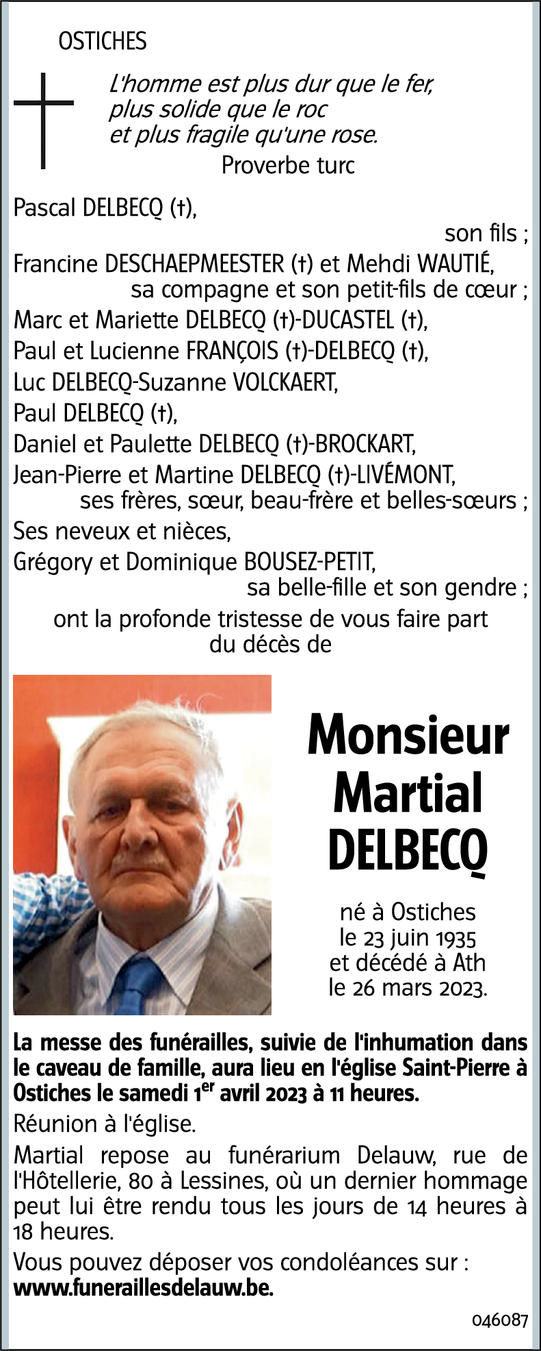 Martial DELBECQ