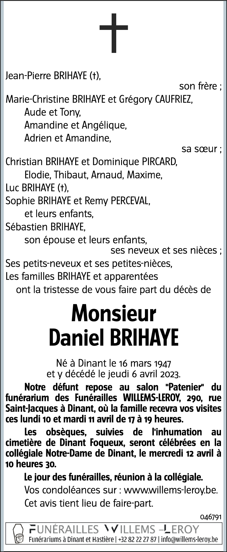 Daniel BRIHAYE