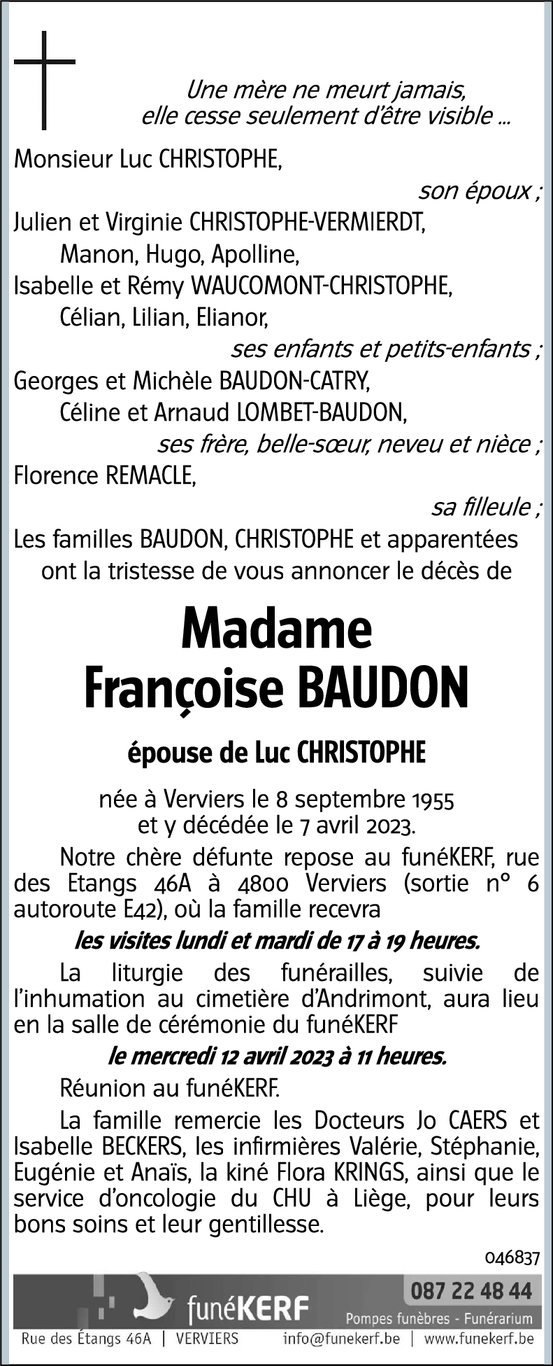 Françoise BAUDON