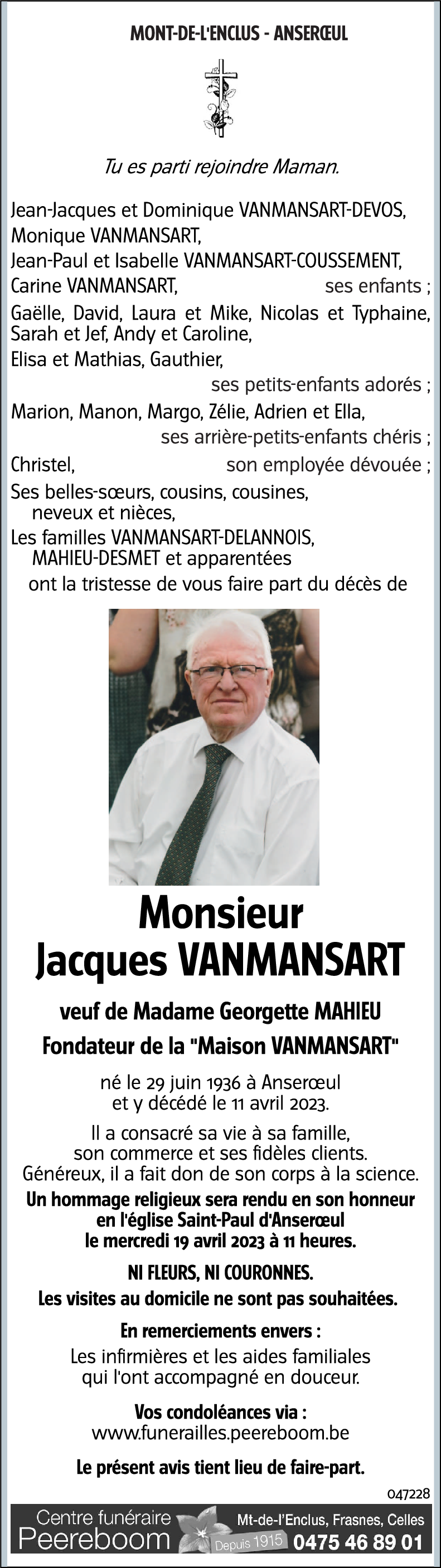 Jacques VANMANSART