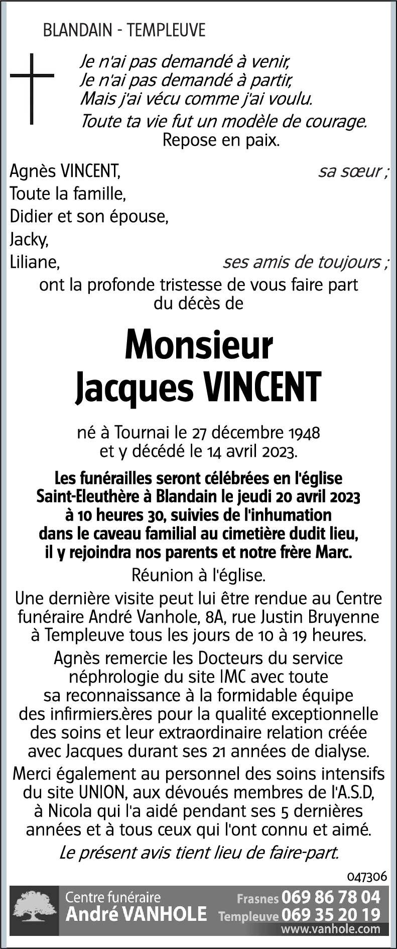 Jacques VINCENT