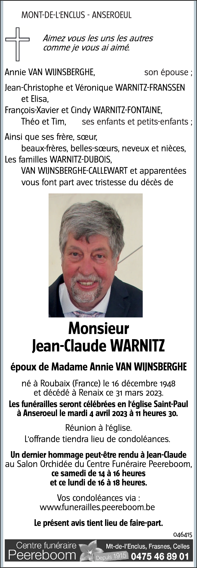 Jean-Claude WARNITZ