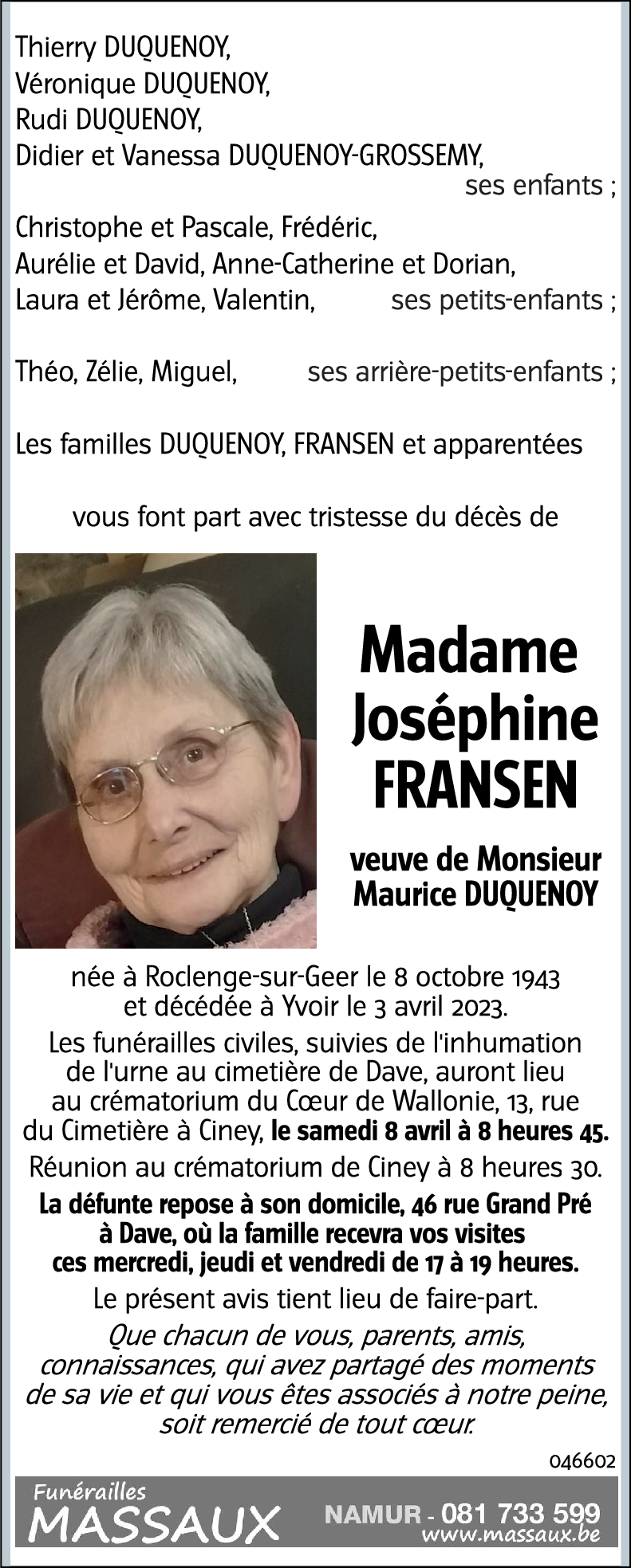 Joséphine FRANSEN
