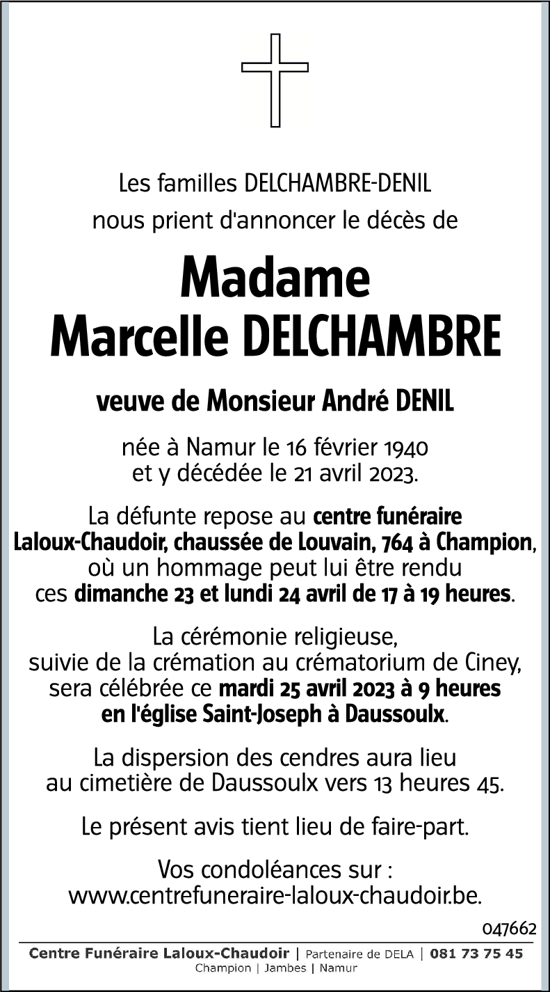 Marcelle DELCHAMBRE