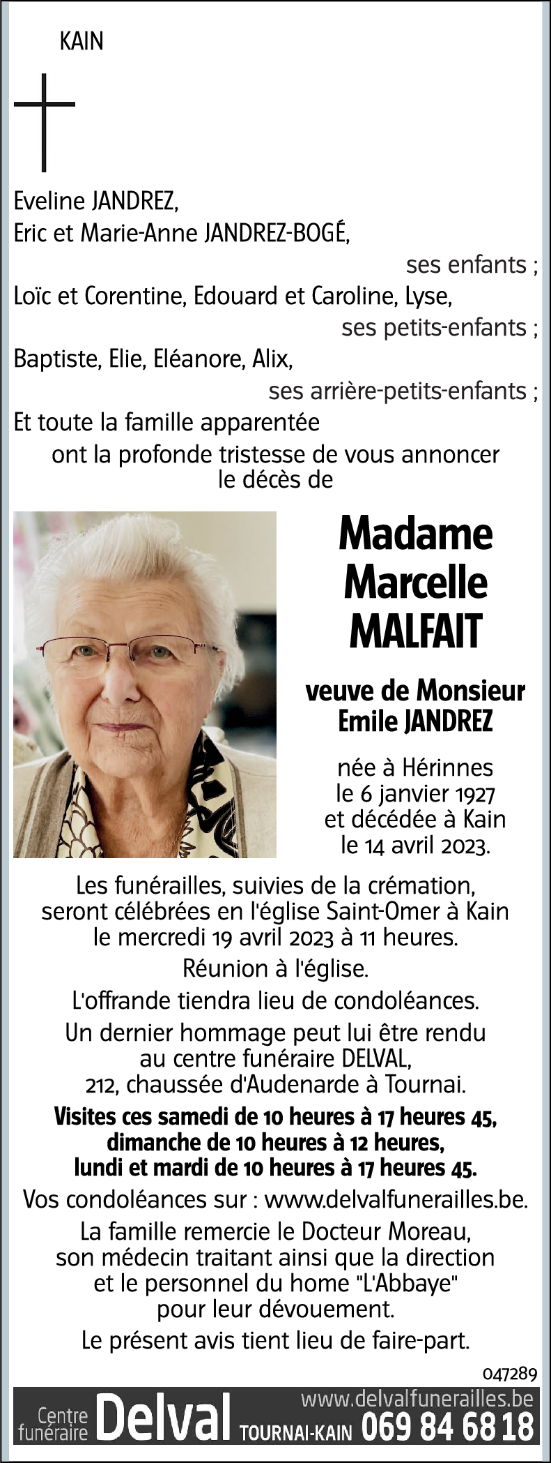 Marcelle MALFAIT