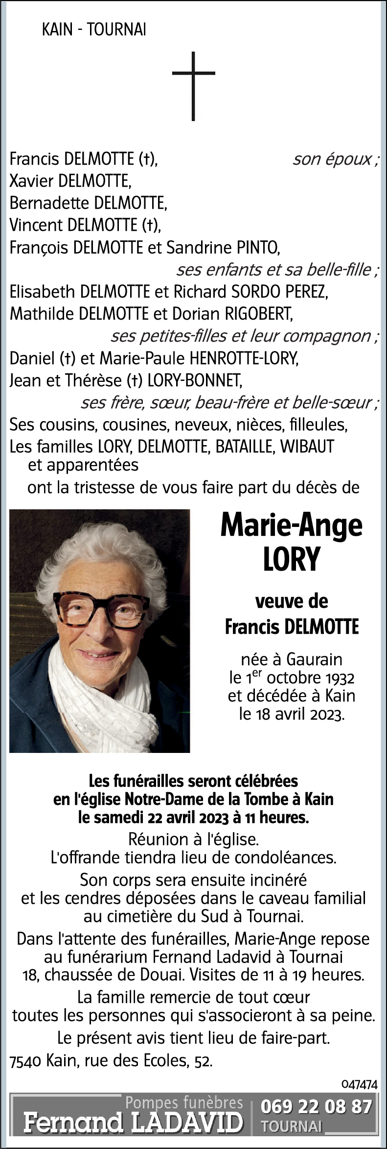 Marie-Ange LORY