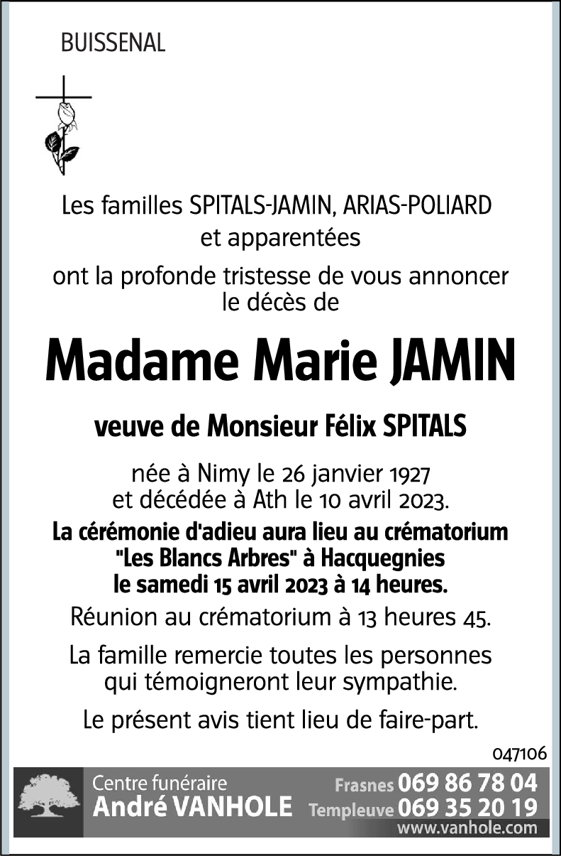 Marie JAMIN