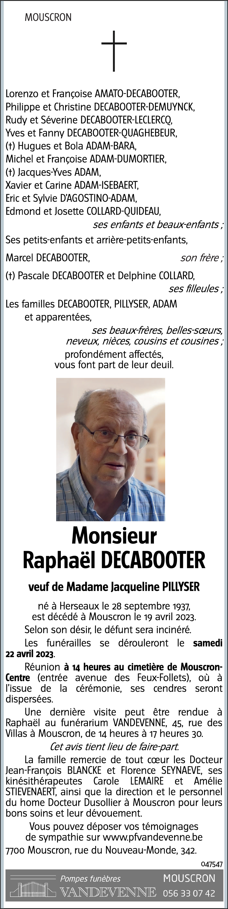 Raphaël DECABOOTER