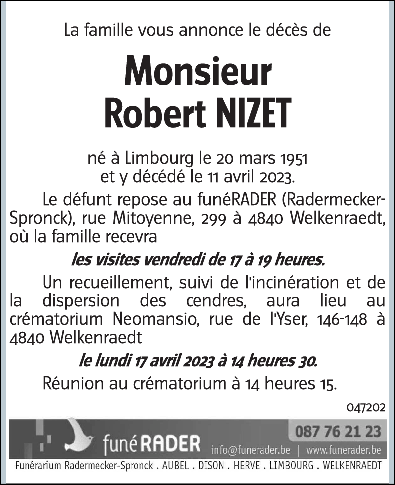 Robert NIZET