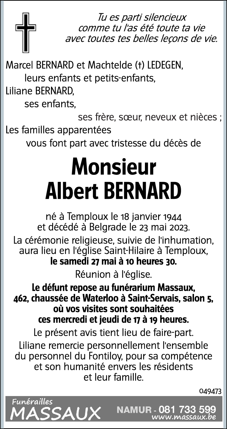 Albert BERNARD