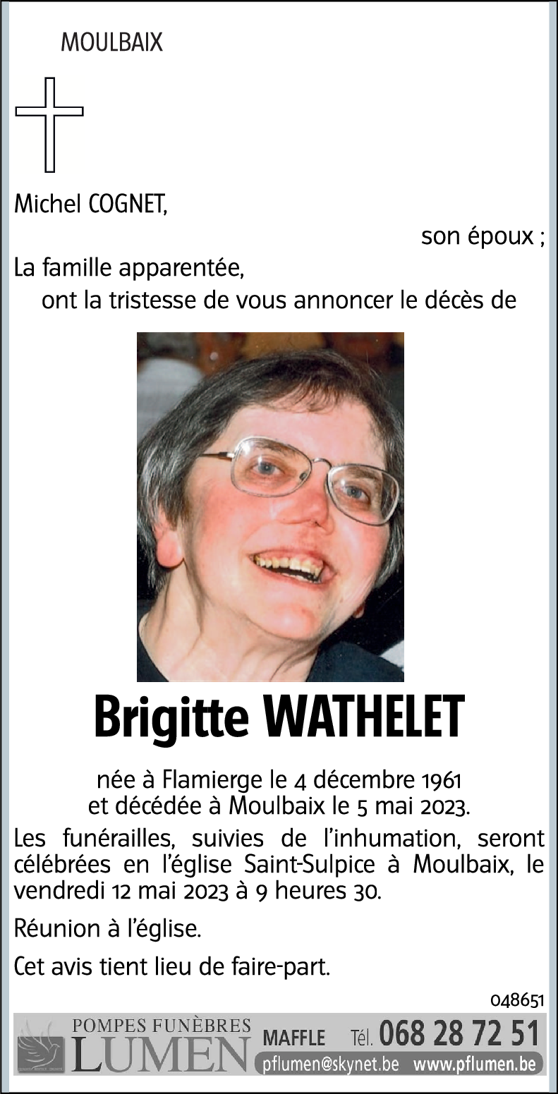 Brigitte WATHELET