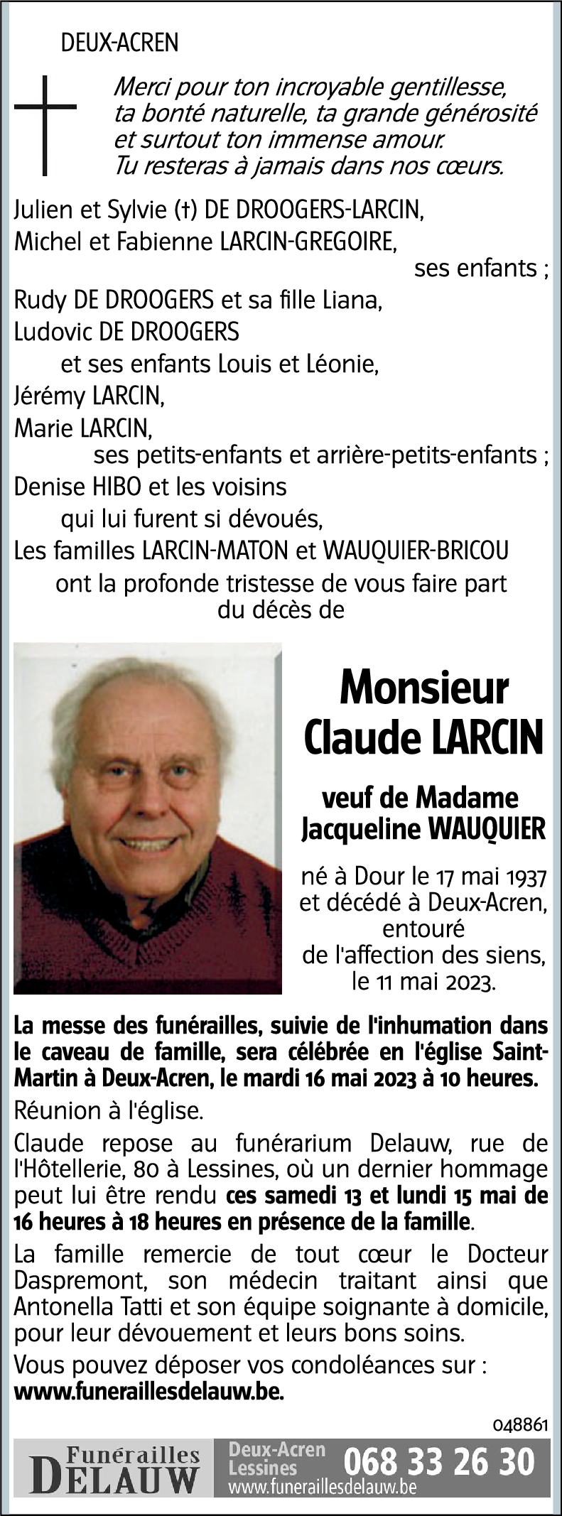 Claude LARCIN