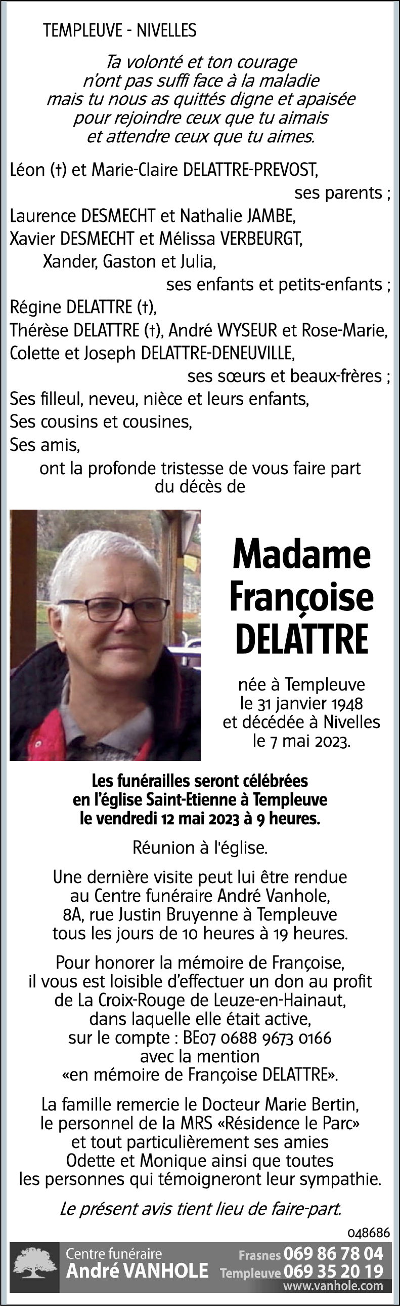 Françoise DELATTRE