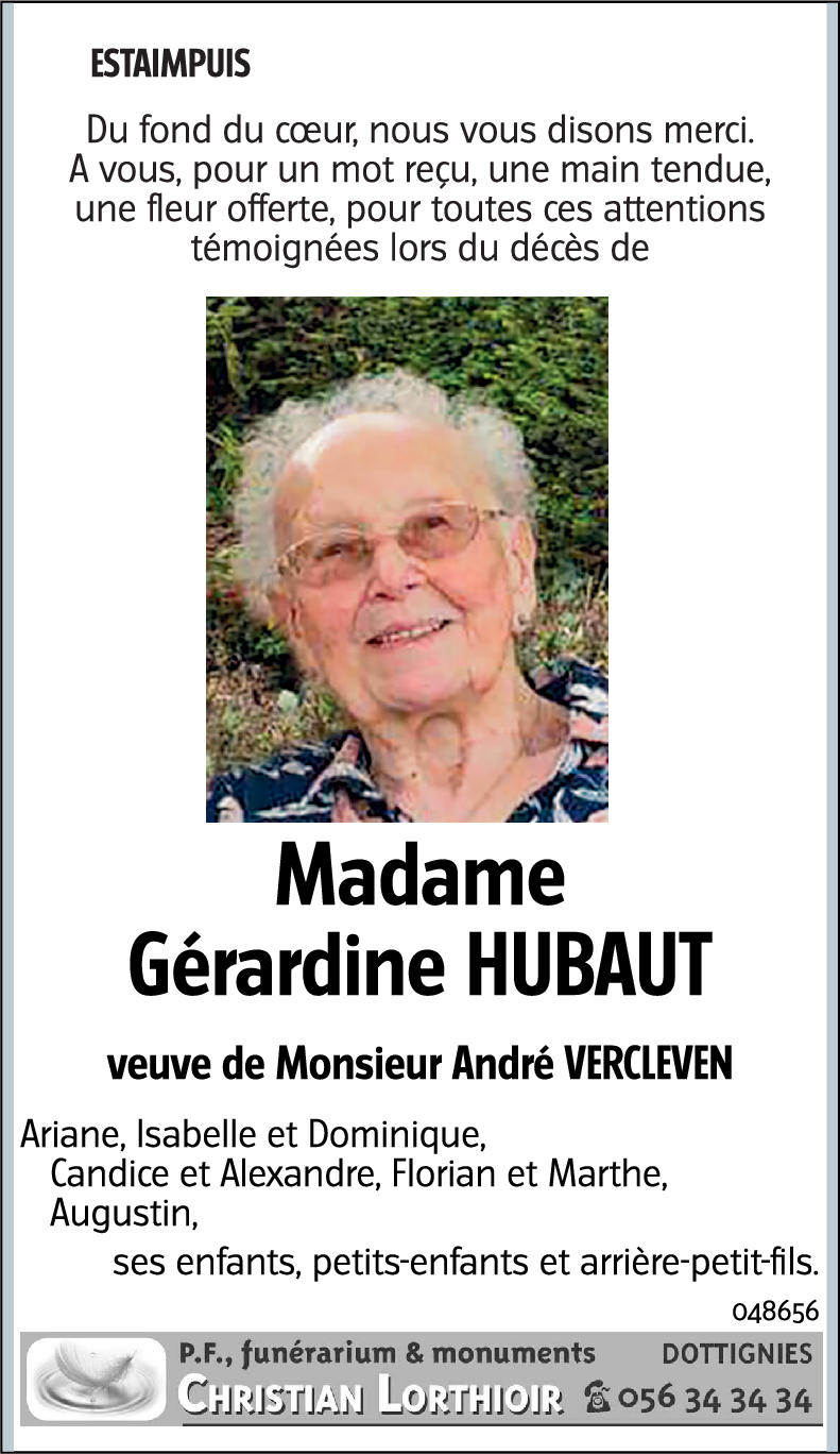 Gérardine Hubaut