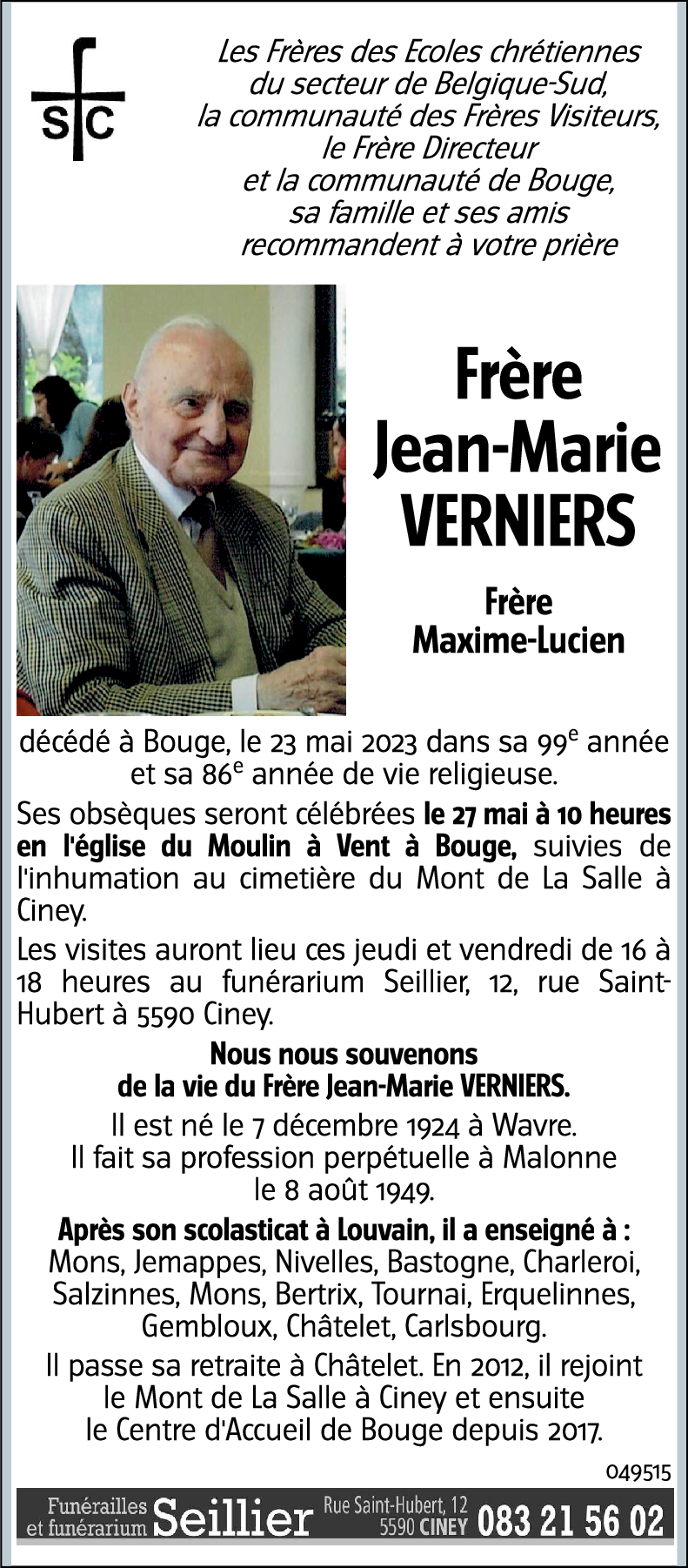 Jean-Marie VERNIERS
