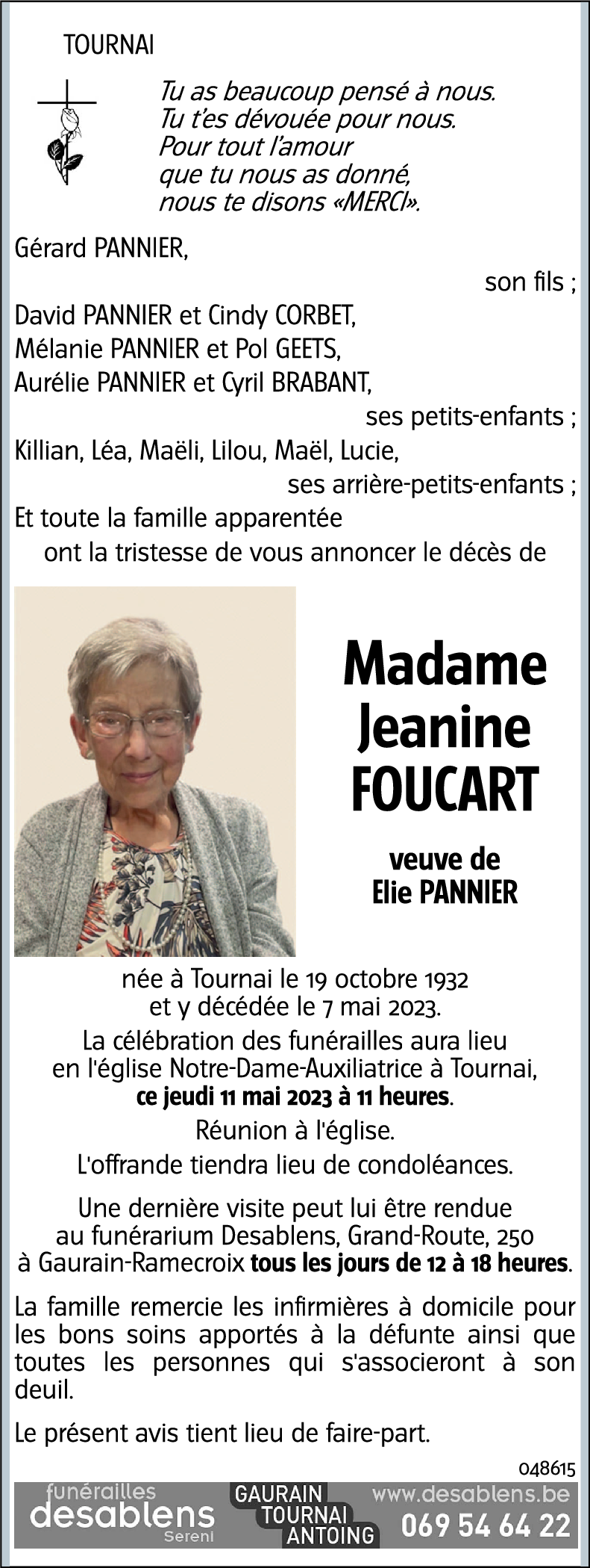 Jeanine FOUCART