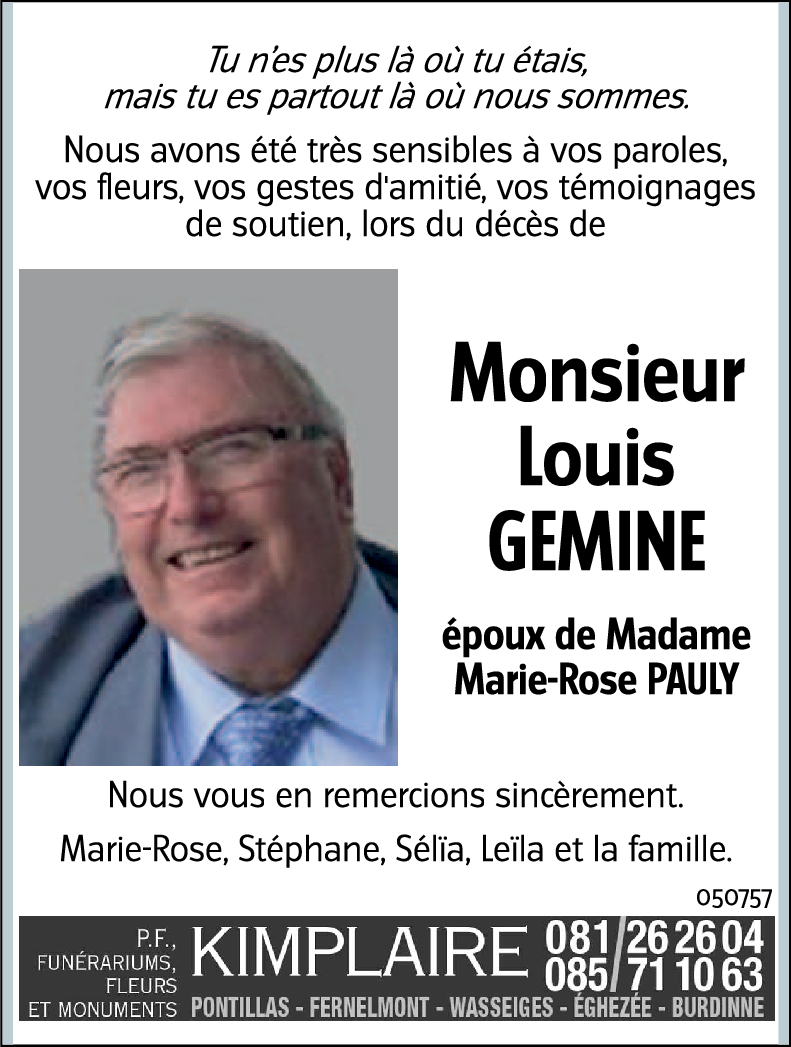 Louis GEMINE